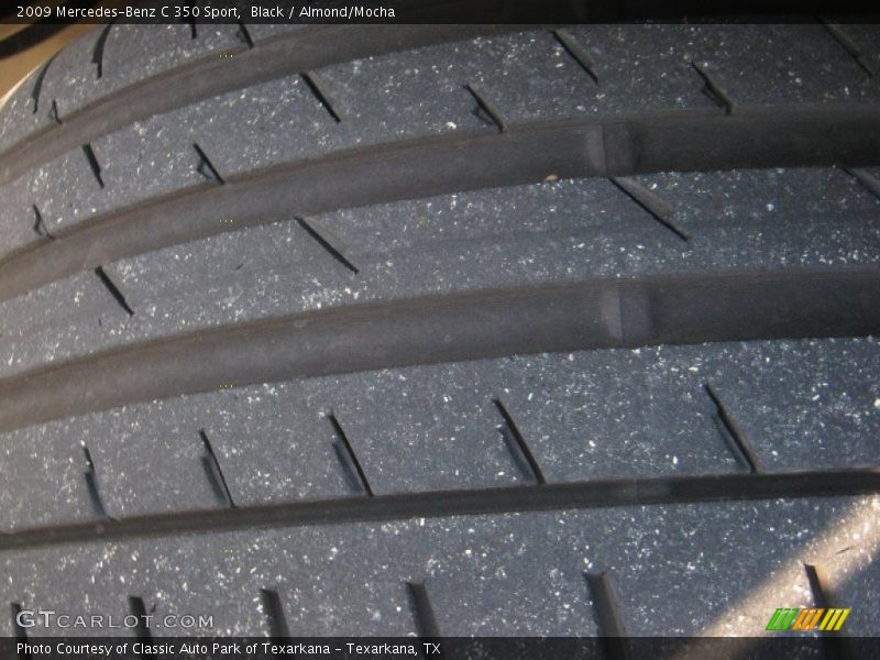 Black / Almond/Mocha 2009 Mercedes-Benz C 350 Sport
