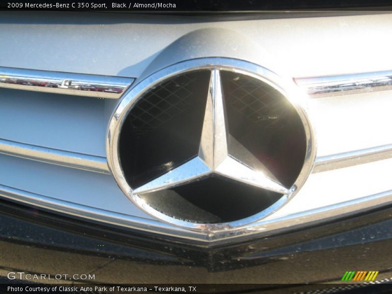 Black / Almond/Mocha 2009 Mercedes-Benz C 350 Sport