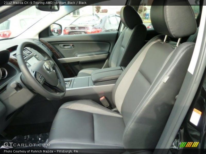 Brilliant Black / Black 2012 Mazda CX-9 Touring AWD