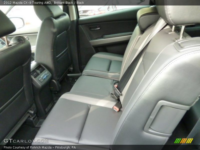 Brilliant Black / Black 2012 Mazda CX-9 Touring AWD