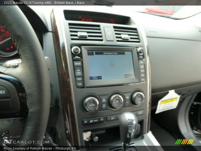 Brilliant Black / Black 2012 Mazda CX-9 Touring AWD
