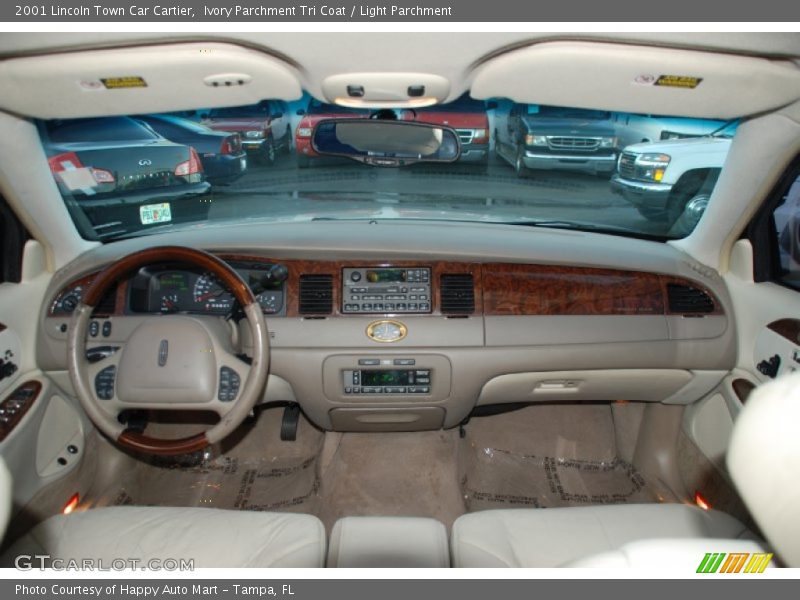 Dashboard of 2001 Town Car Cartier