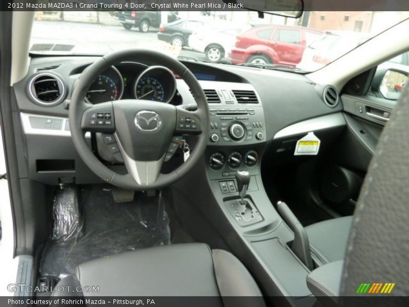 Dashboard of 2012 MAZDA3 i Grand Touring 4 Door