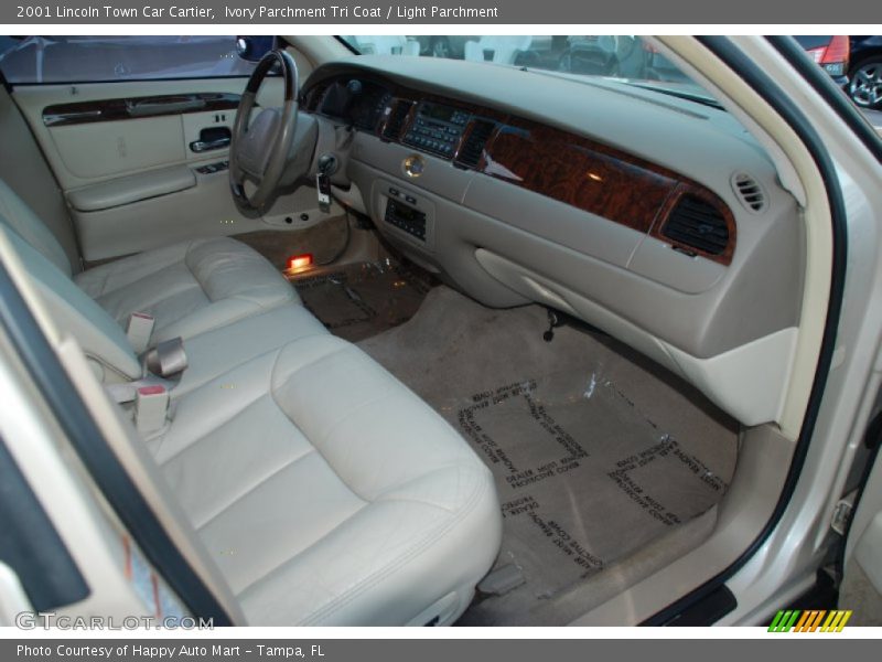 Dashboard of 2001 Town Car Cartier