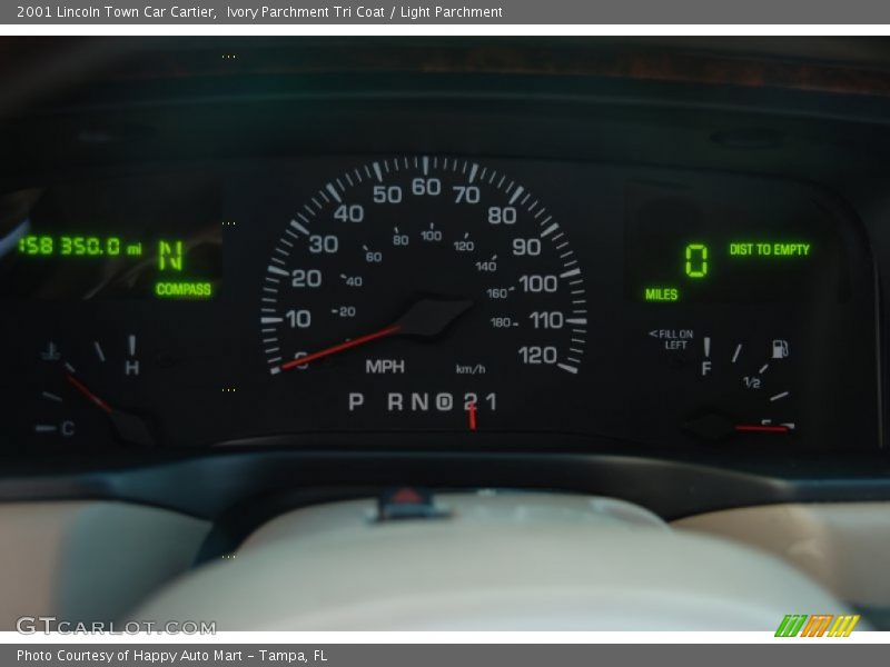  2001 Town Car Cartier Cartier Gauges