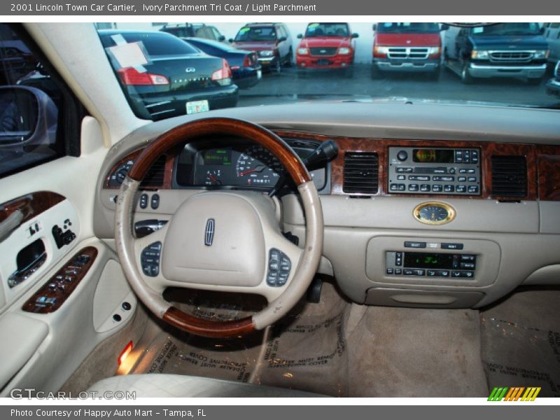 Dashboard of 2001 Town Car Cartier