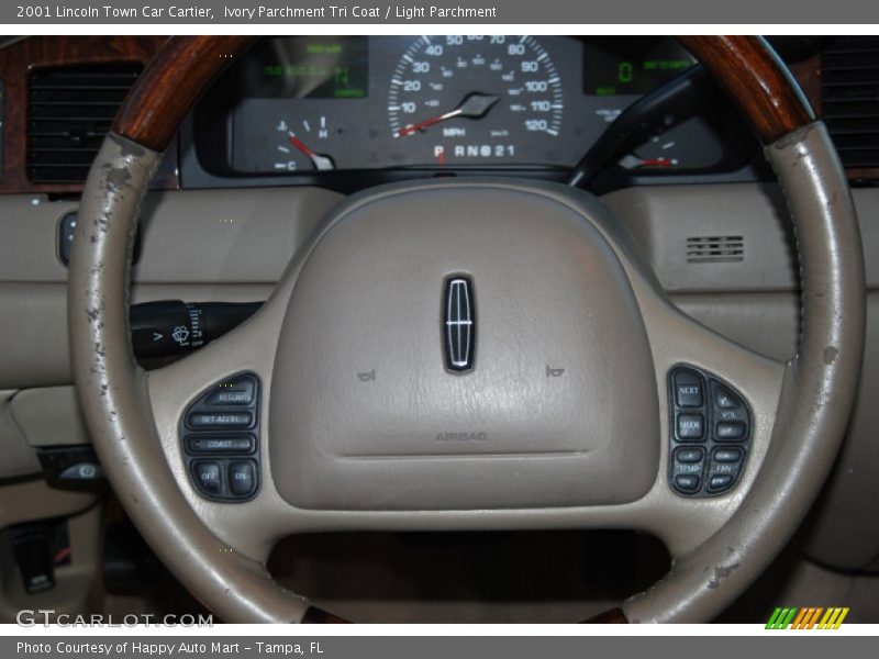  2001 Town Car Cartier Steering Wheel