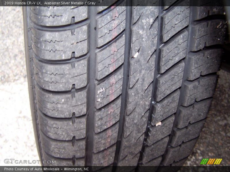 Alabaster Silver Metallic / Gray 2009 Honda CR-V LX
