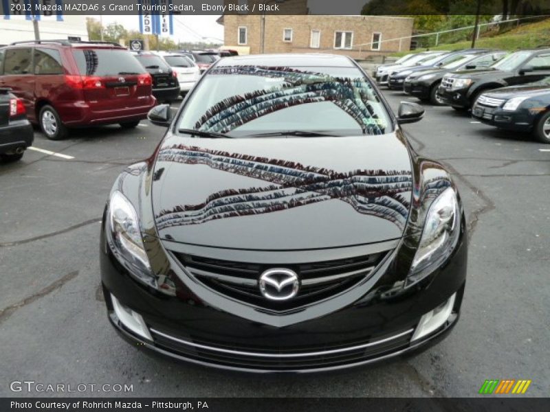 Ebony Black / Black 2012 Mazda MAZDA6 s Grand Touring Sedan