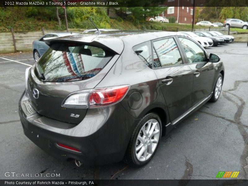 Graphite Mica / Black 2012 Mazda MAZDA3 s Touring 5 Door