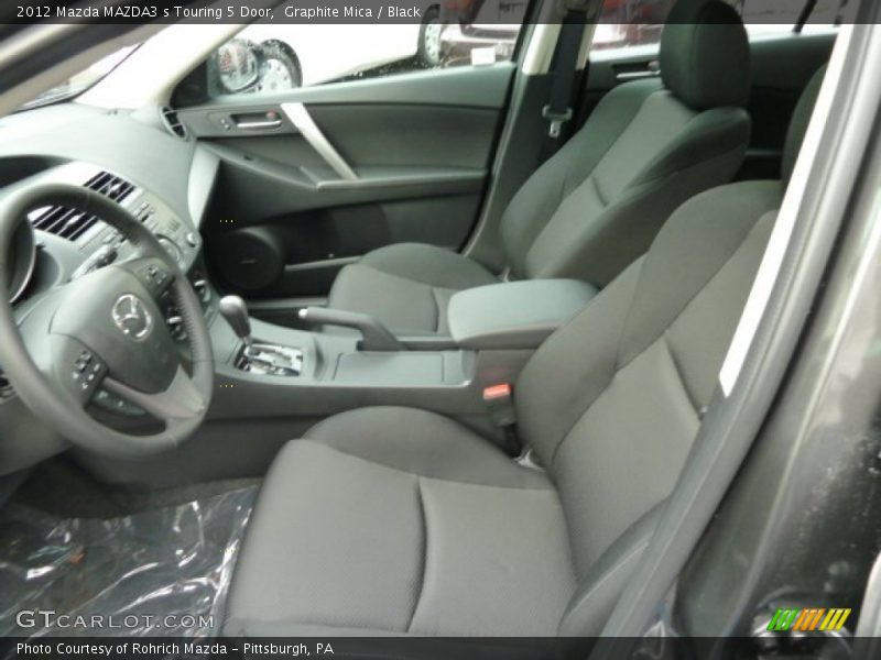 Graphite Mica / Black 2012 Mazda MAZDA3 s Touring 5 Door
