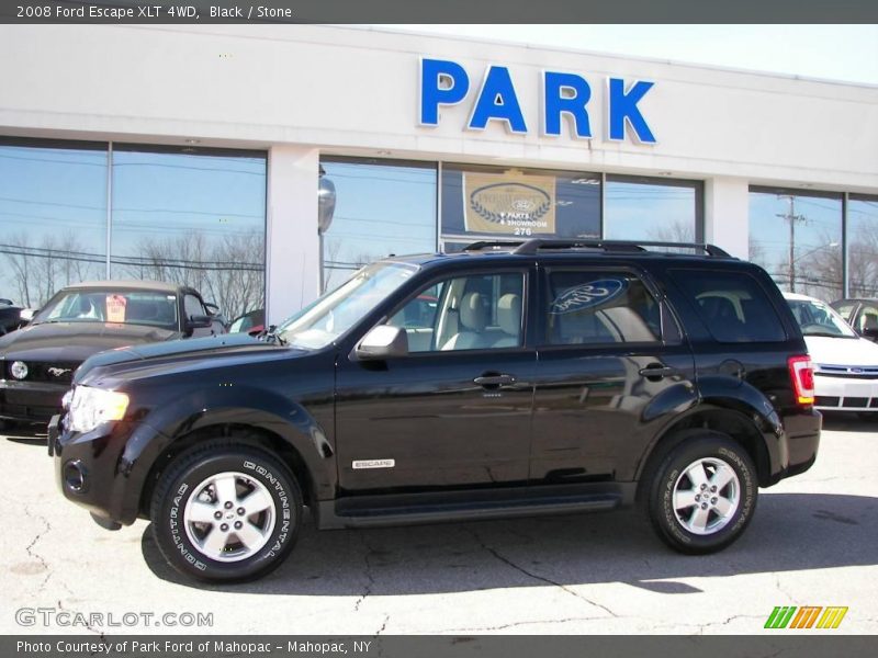 Black / Stone 2008 Ford Escape XLT 4WD