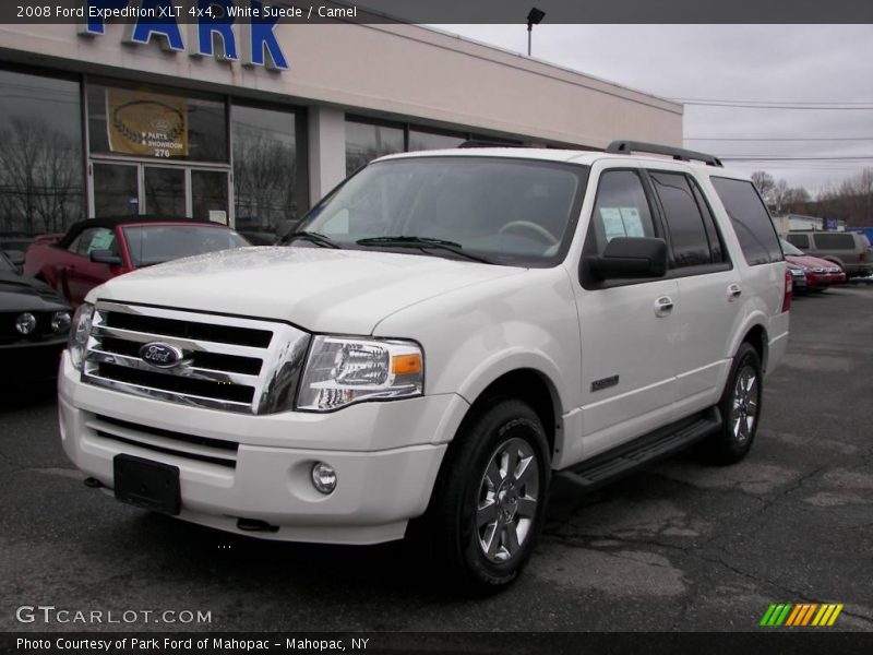 White Suede / Camel 2008 Ford Expedition XLT 4x4