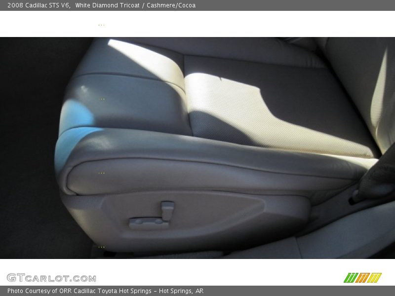 White Diamond Tricoat / Cashmere/Cocoa 2008 Cadillac STS V6
