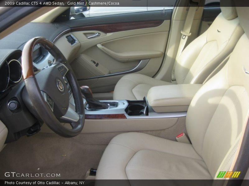 Gold Mist / Cashmere/Cocoa 2009 Cadillac CTS 4 AWD Sedan
