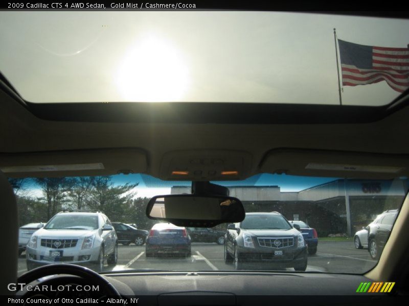 Gold Mist / Cashmere/Cocoa 2009 Cadillac CTS 4 AWD Sedan