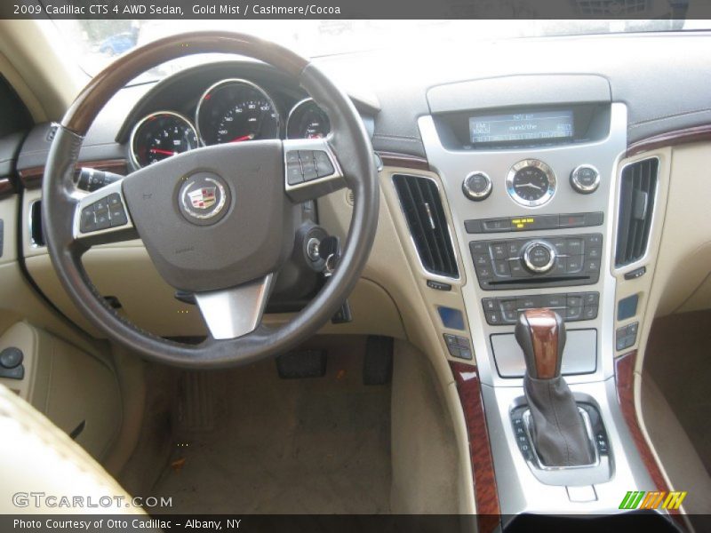 Gold Mist / Cashmere/Cocoa 2009 Cadillac CTS 4 AWD Sedan