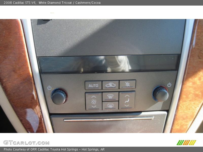 White Diamond Tricoat / Cashmere/Cocoa 2008 Cadillac STS V6