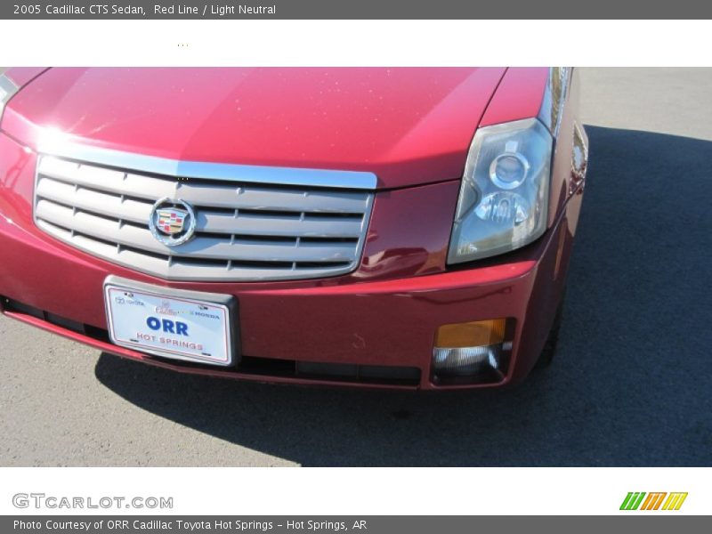 Red Line / Light Neutral 2005 Cadillac CTS Sedan
