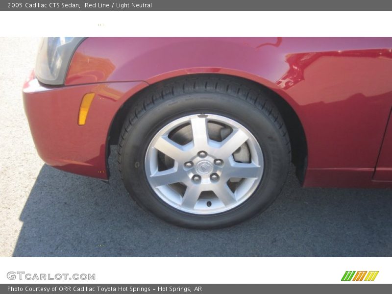 Red Line / Light Neutral 2005 Cadillac CTS Sedan