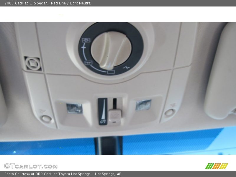 Red Line / Light Neutral 2005 Cadillac CTS Sedan