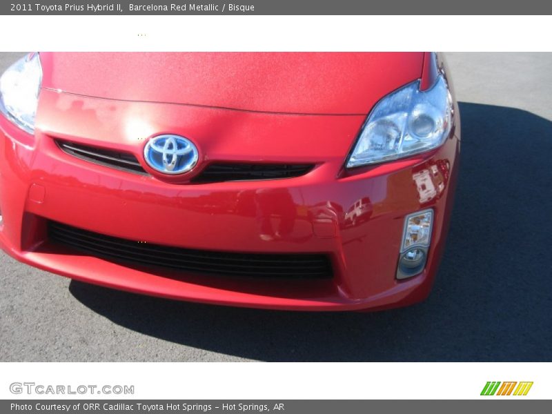 Barcelona Red Metallic / Bisque 2011 Toyota Prius Hybrid II