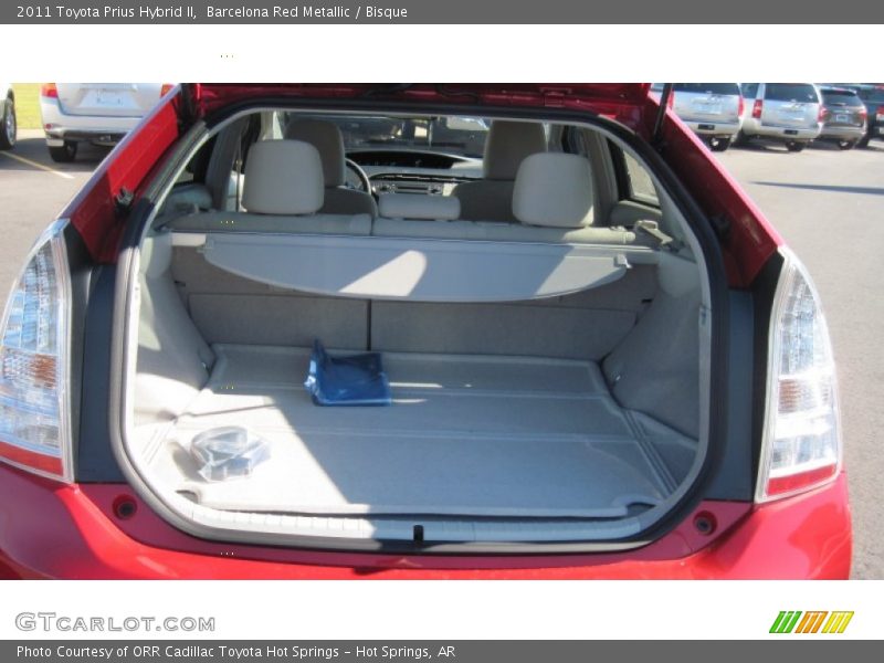 Barcelona Red Metallic / Bisque 2011 Toyota Prius Hybrid II
