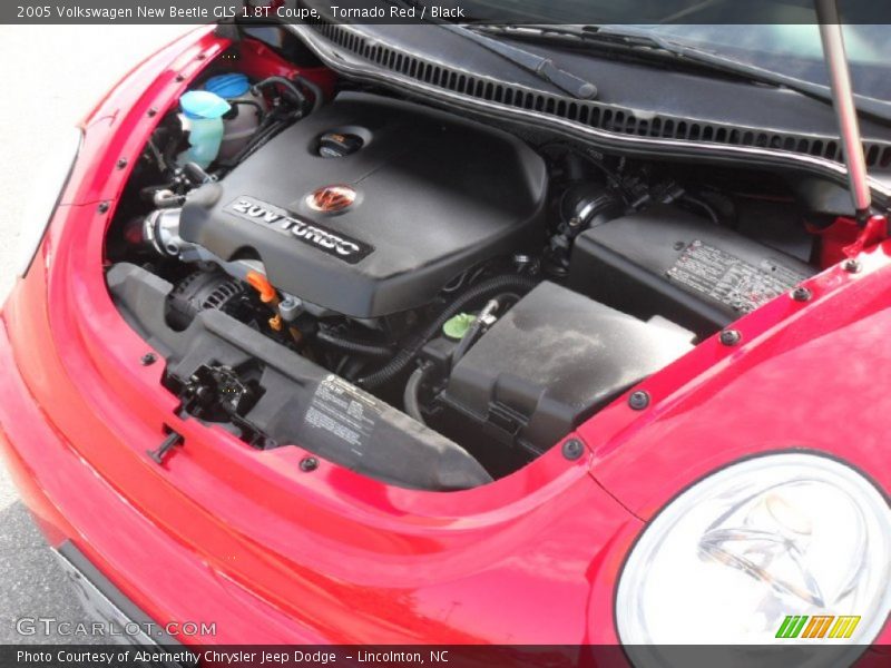  2005 New Beetle GLS 1.8T Coupe Engine - 1.8 Liter Turbocharged DOHC 20-Valve 4 Cylinder