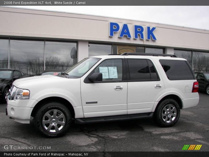 White Suede / Camel 2008 Ford Expedition XLT 4x4