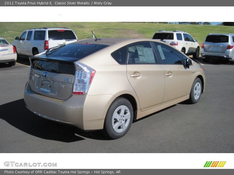 Classic Silver Metallic / Misty Gray 2011 Toyota Prius Hybrid II