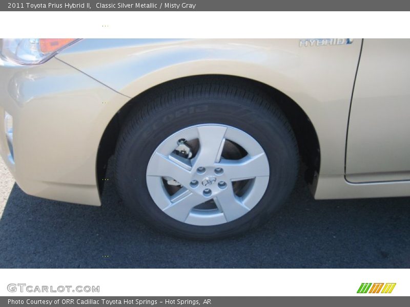 Classic Silver Metallic / Misty Gray 2011 Toyota Prius Hybrid II