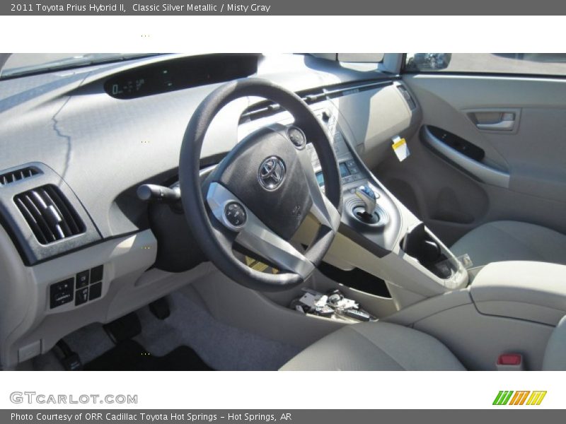Classic Silver Metallic / Misty Gray 2011 Toyota Prius Hybrid II