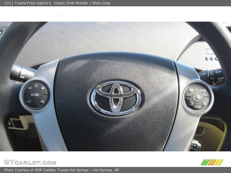 Classic Silver Metallic / Misty Gray 2011 Toyota Prius Hybrid II