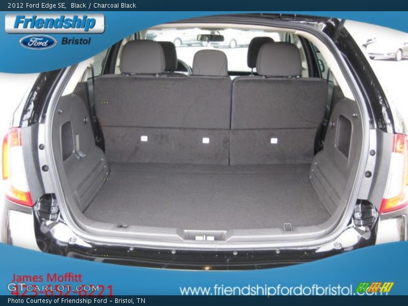 Black / Charcoal Black 2012 Ford Edge SE