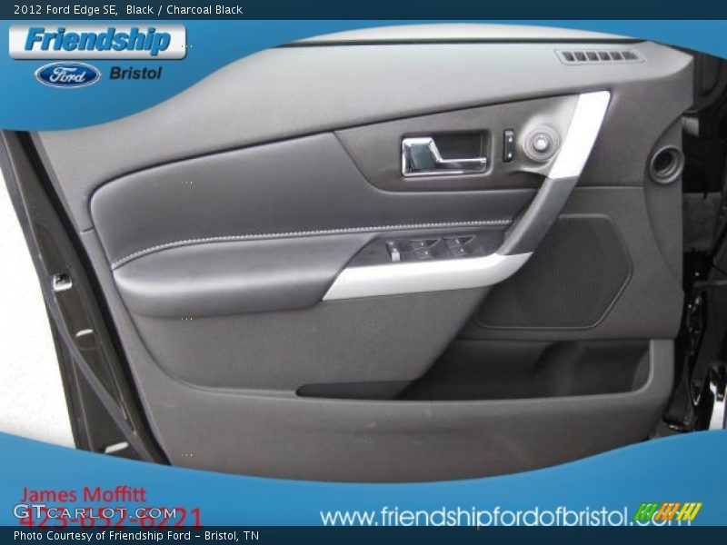 Black / Charcoal Black 2012 Ford Edge SE