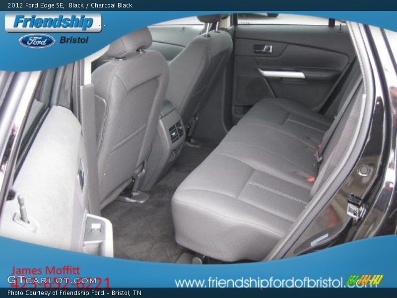 Black / Charcoal Black 2012 Ford Edge SE