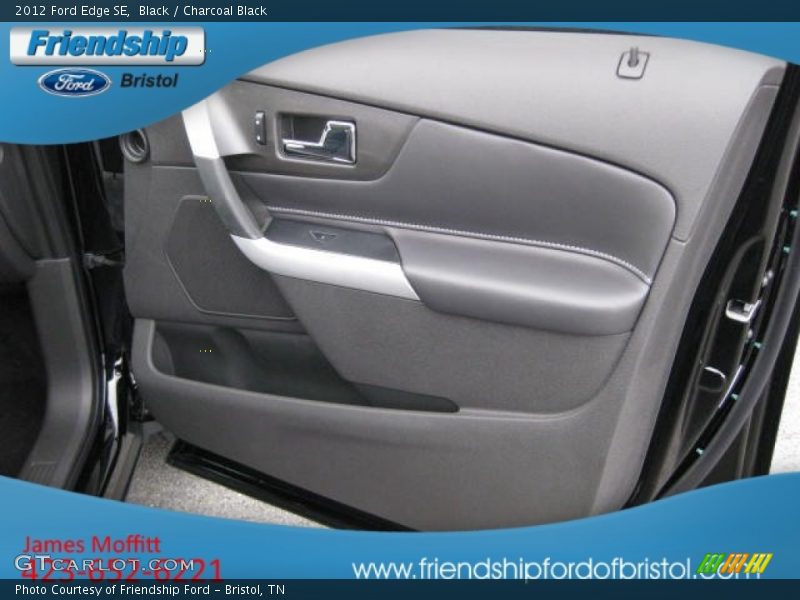 Black / Charcoal Black 2012 Ford Edge SE