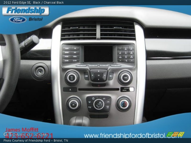 Black / Charcoal Black 2012 Ford Edge SE