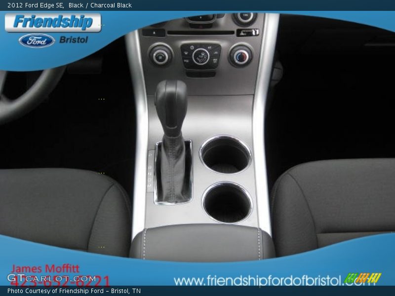 Black / Charcoal Black 2012 Ford Edge SE