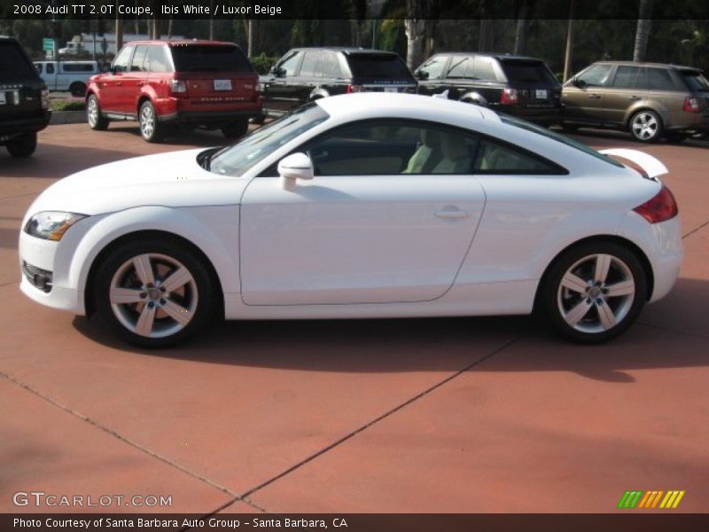  2008 TT 2.0T Coupe Ibis White