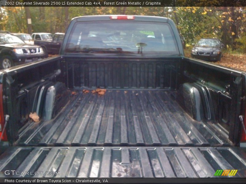 Forest Green Metallic / Graphite 2002 Chevrolet Silverado 2500 LS Extended Cab 4x4