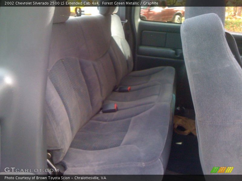 Forest Green Metallic / Graphite 2002 Chevrolet Silverado 2500 LS Extended Cab 4x4