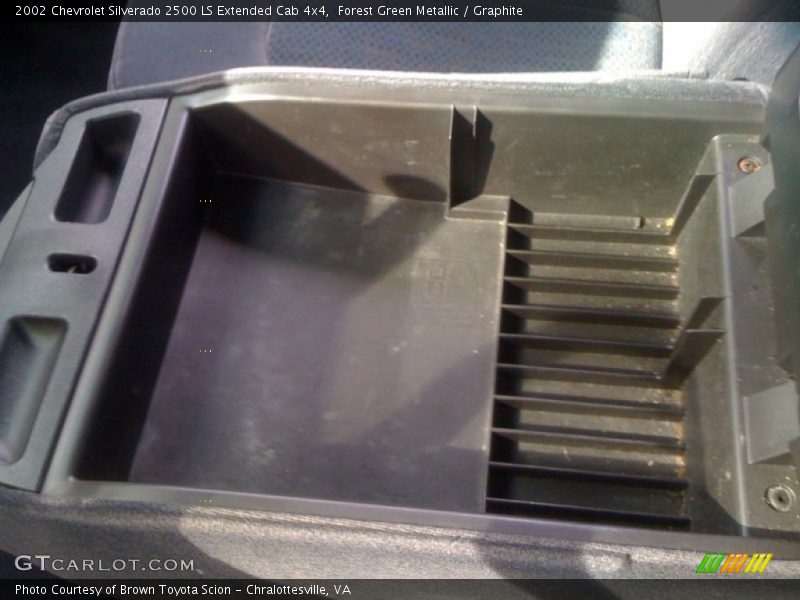 Forest Green Metallic / Graphite 2002 Chevrolet Silverado 2500 LS Extended Cab 4x4