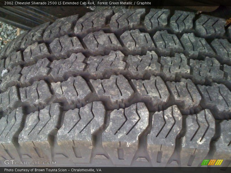 Forest Green Metallic / Graphite 2002 Chevrolet Silverado 2500 LS Extended Cab 4x4