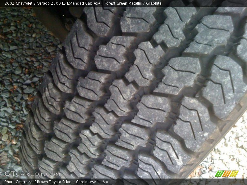 Forest Green Metallic / Graphite 2002 Chevrolet Silverado 2500 LS Extended Cab 4x4