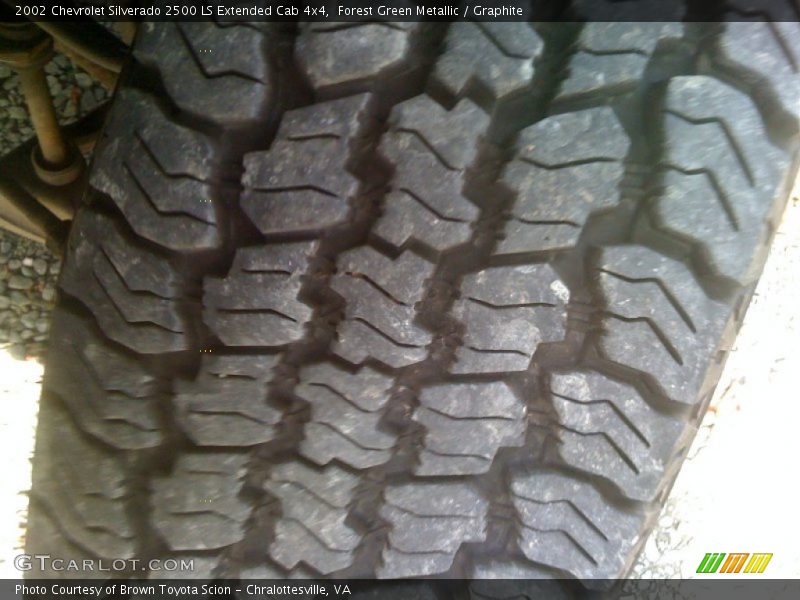 Forest Green Metallic / Graphite 2002 Chevrolet Silverado 2500 LS Extended Cab 4x4