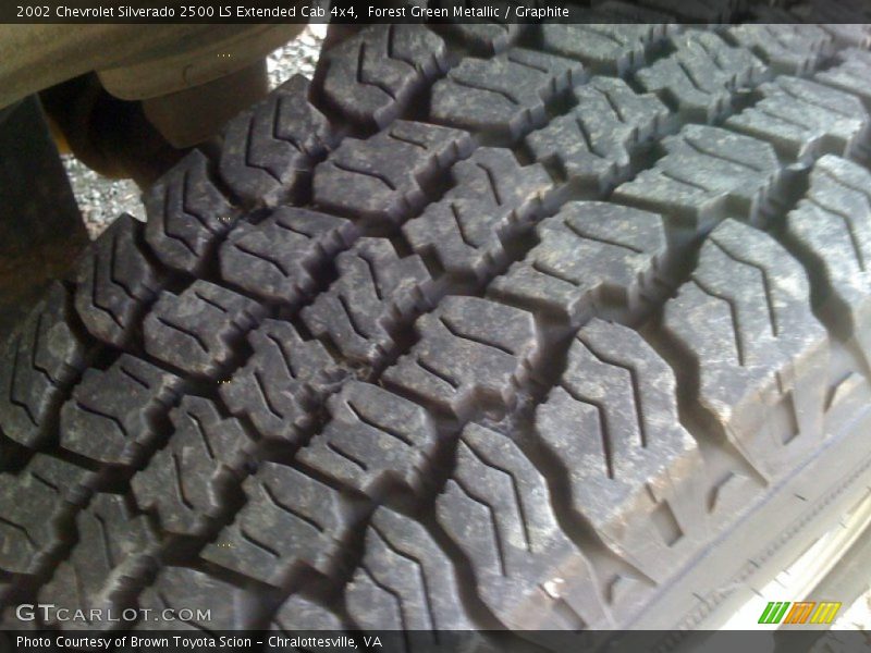 Forest Green Metallic / Graphite 2002 Chevrolet Silverado 2500 LS Extended Cab 4x4