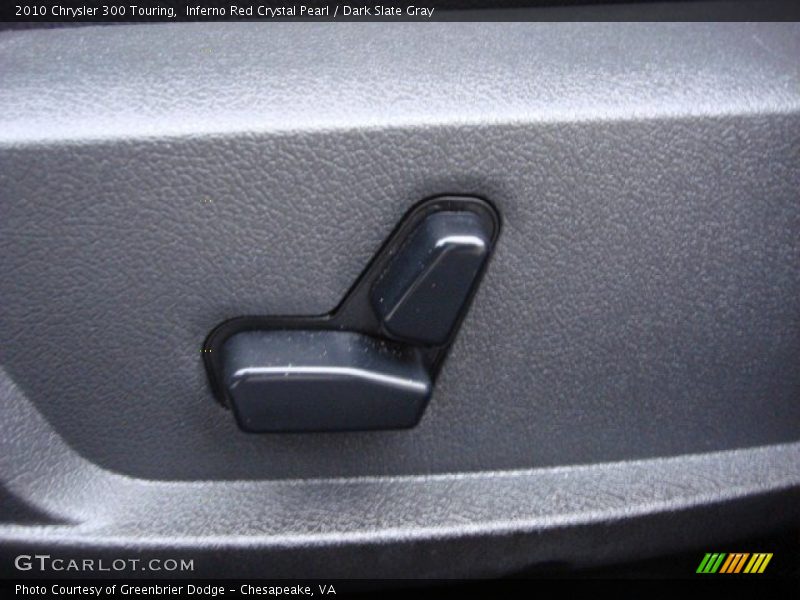 Inferno Red Crystal Pearl / Dark Slate Gray 2010 Chrysler 300 Touring