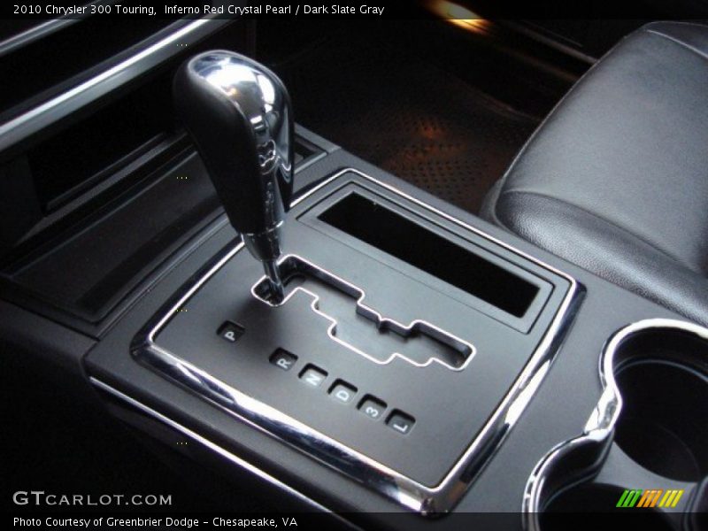 Inferno Red Crystal Pearl / Dark Slate Gray 2010 Chrysler 300 Touring