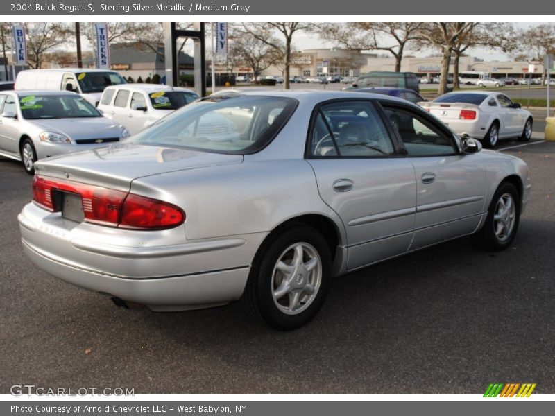 Sterling Silver Metallic / Medium Gray 2004 Buick Regal LS